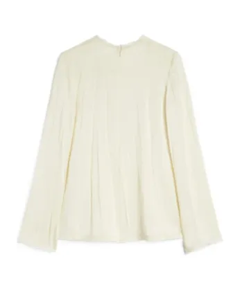 Envers Satin Crewneck Top