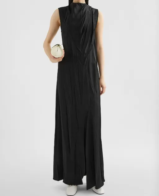 Satin Maxi Dress