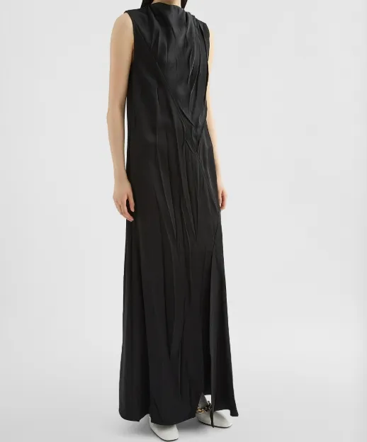Satin Maxi Dress