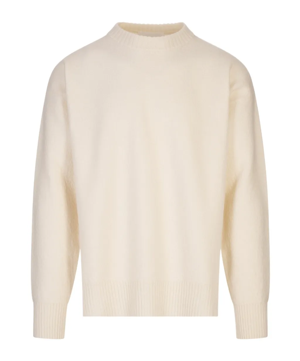 Crew-Neck Wool Jumper