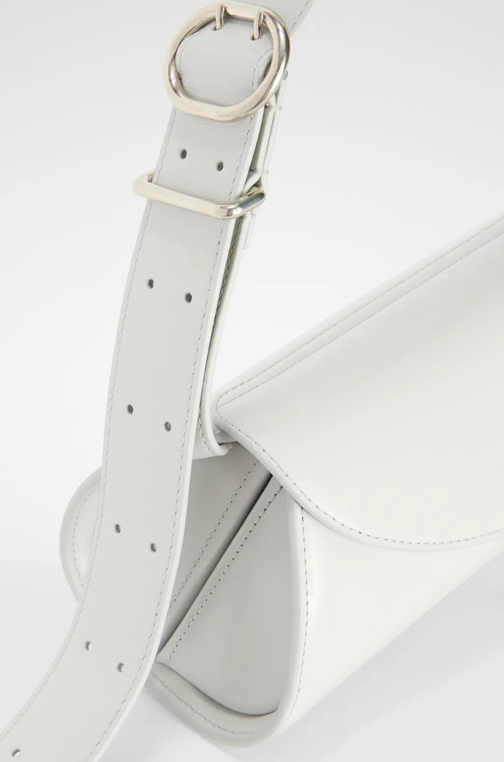 Small Cannolo Leather Shoulder Bag