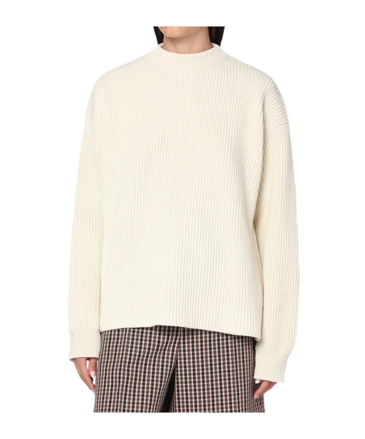 Ribbed Wool Sweater
