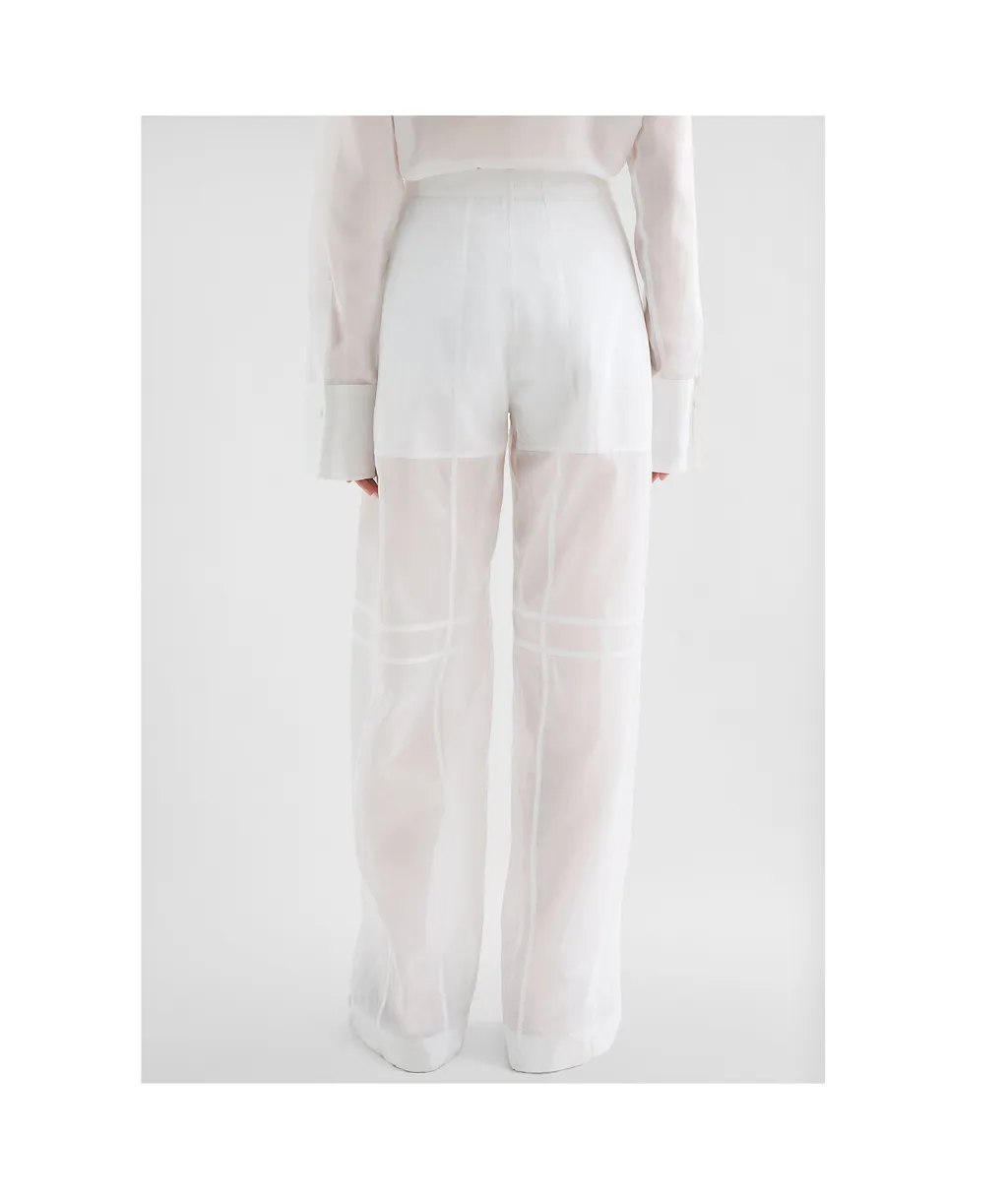 Cotton Muslin Trousers