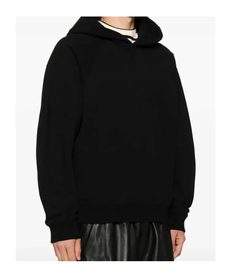 Stretch-Cotton Hoodie