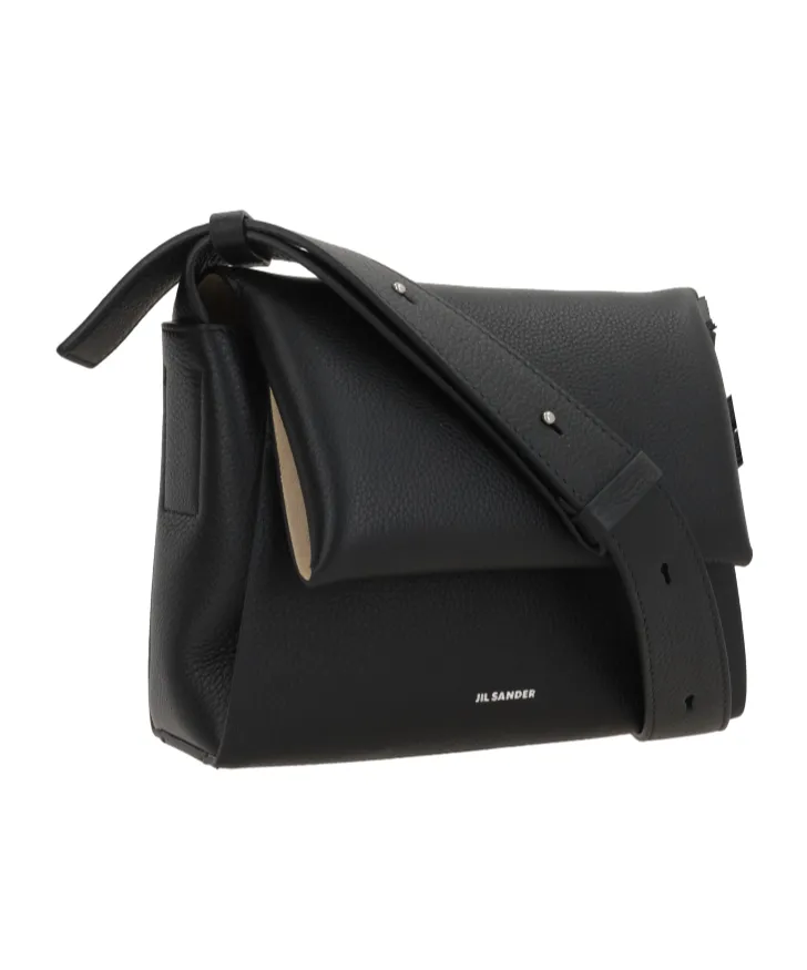 Flap-Detail Shoulder Bag