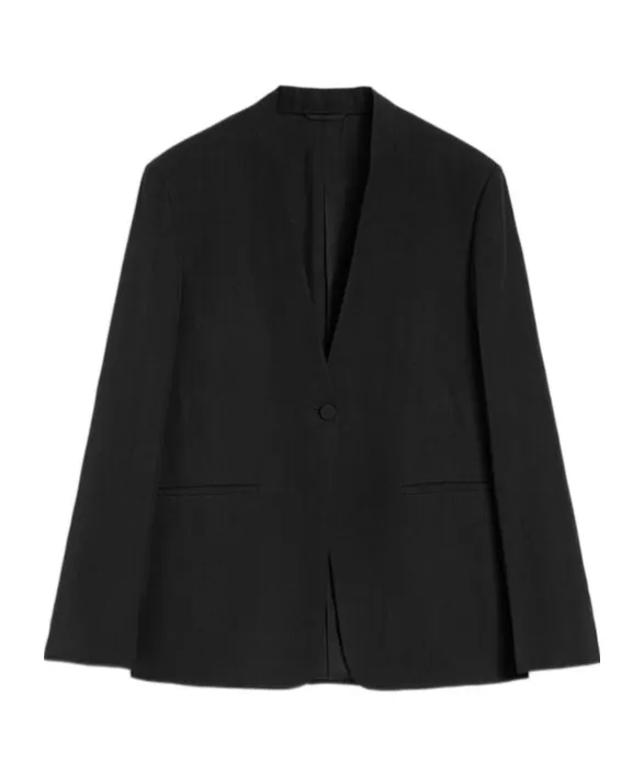 No-Lapel Blazer