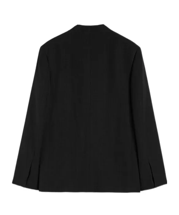No-Lapel Blazer