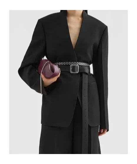 No-Lapel Blazer
