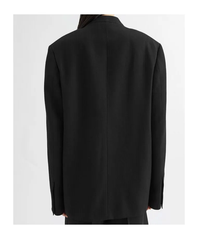 No-Lapel Blazer