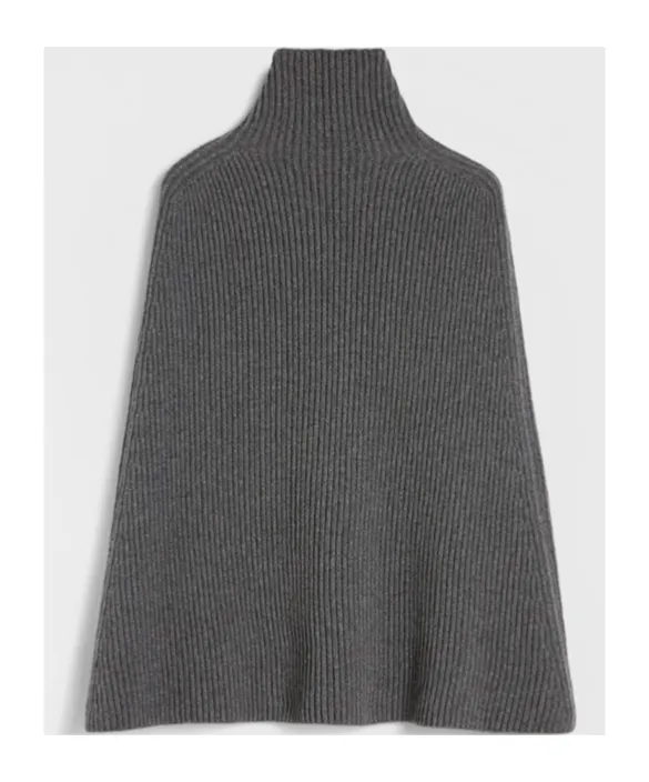 Midweight High-Neck Cape