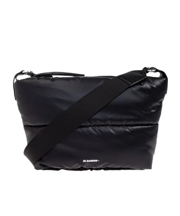Logo Printed Shoulder Bag