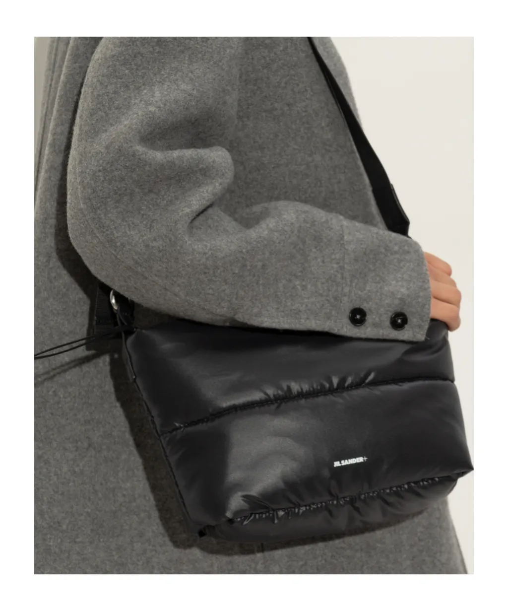 Logo Printed Shoulder Bag