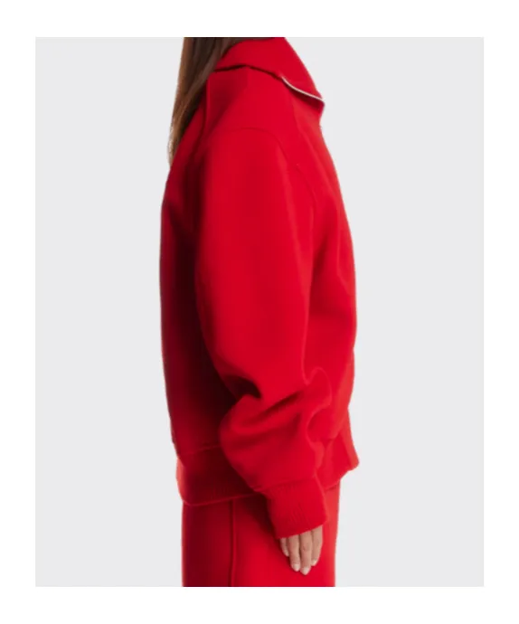 Zipped Bomber Jacket