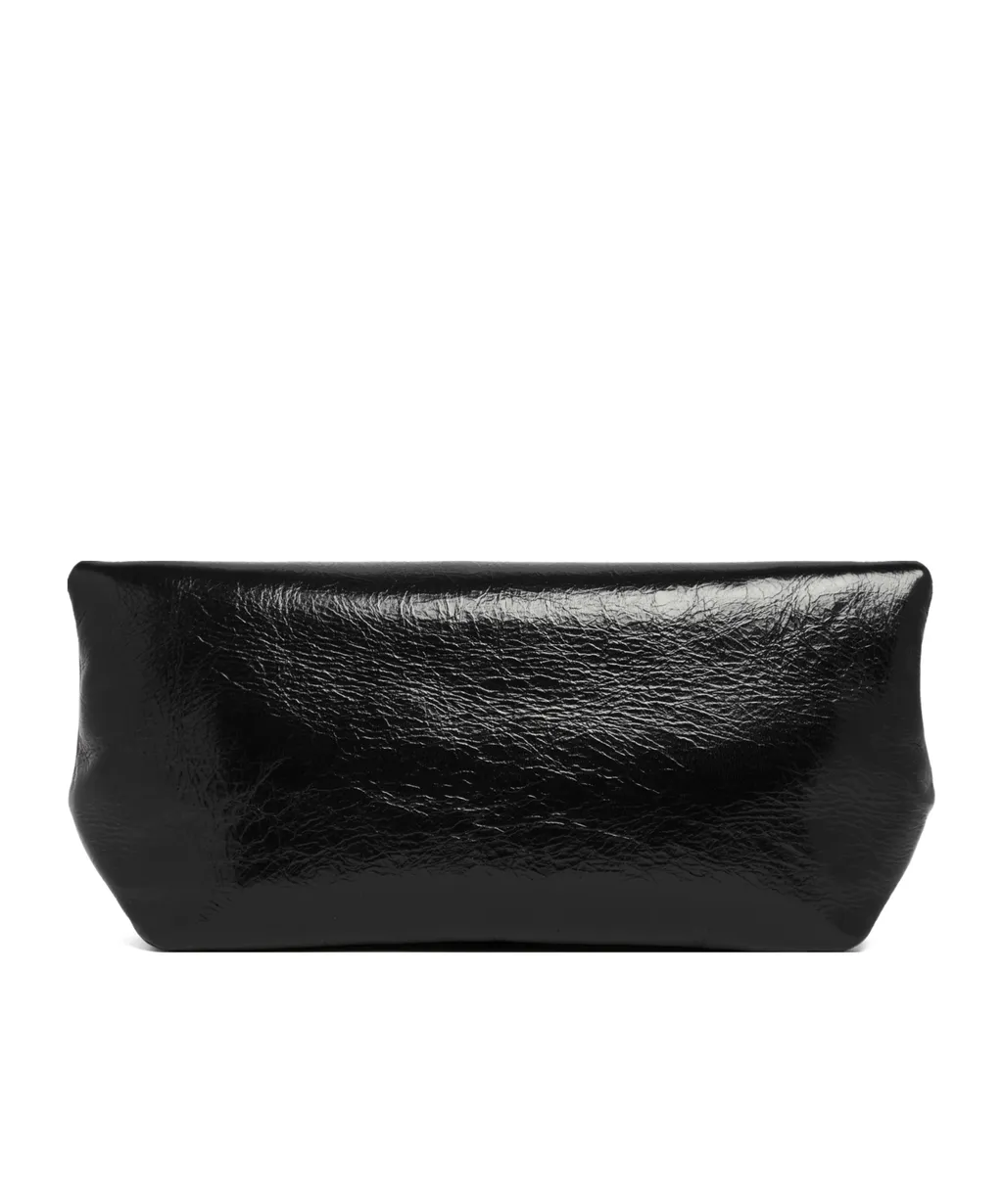 Logo Embossed Clutch Bag