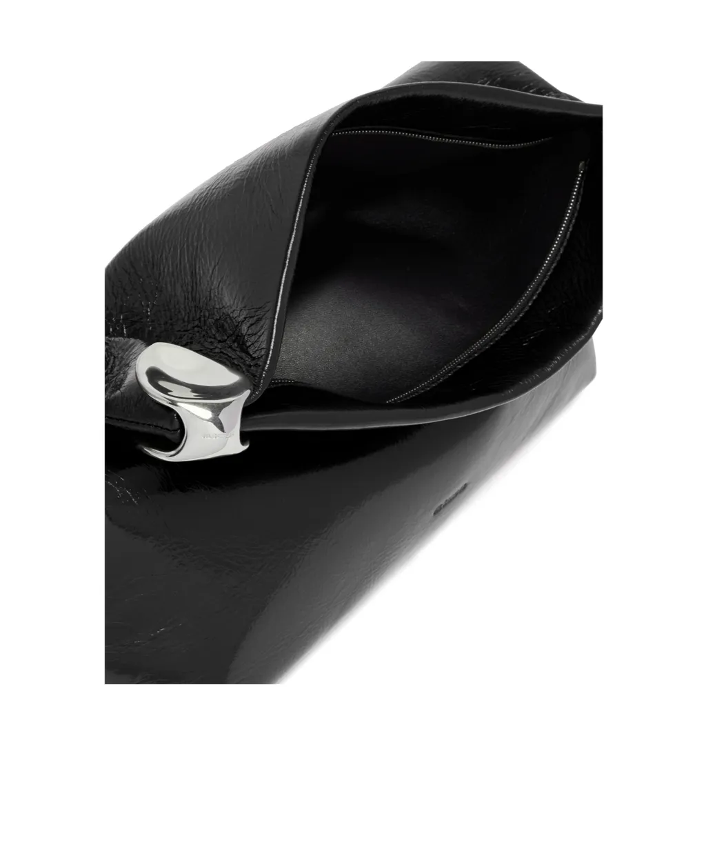 Logo Embossed Clutch Bag