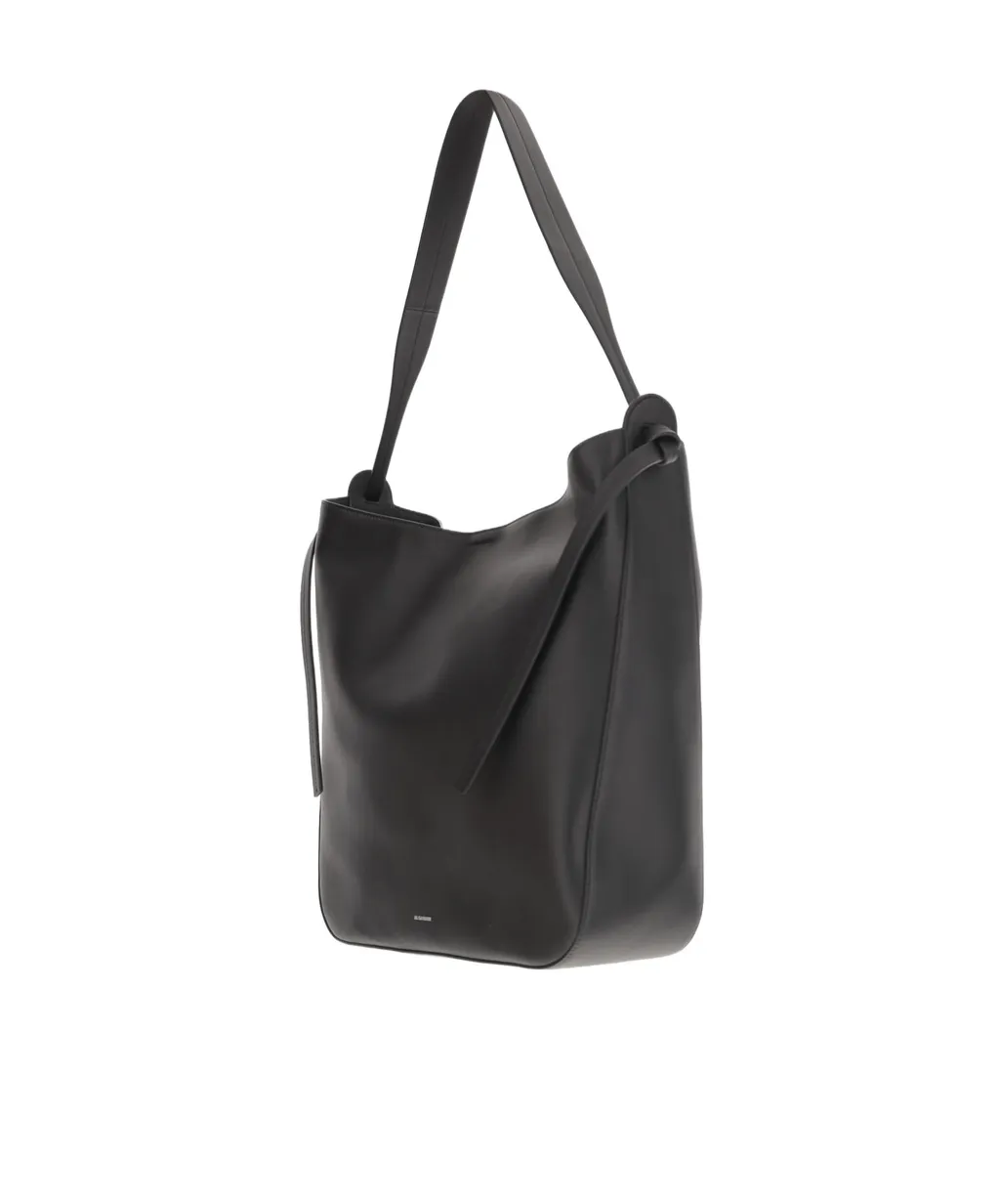 Logo Printed Shoulder Bag
