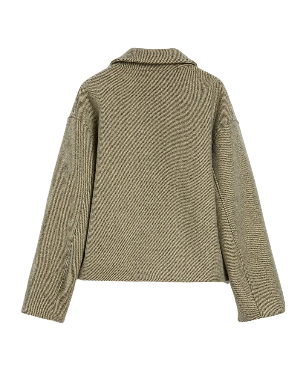 Gabardine Padded Jacket