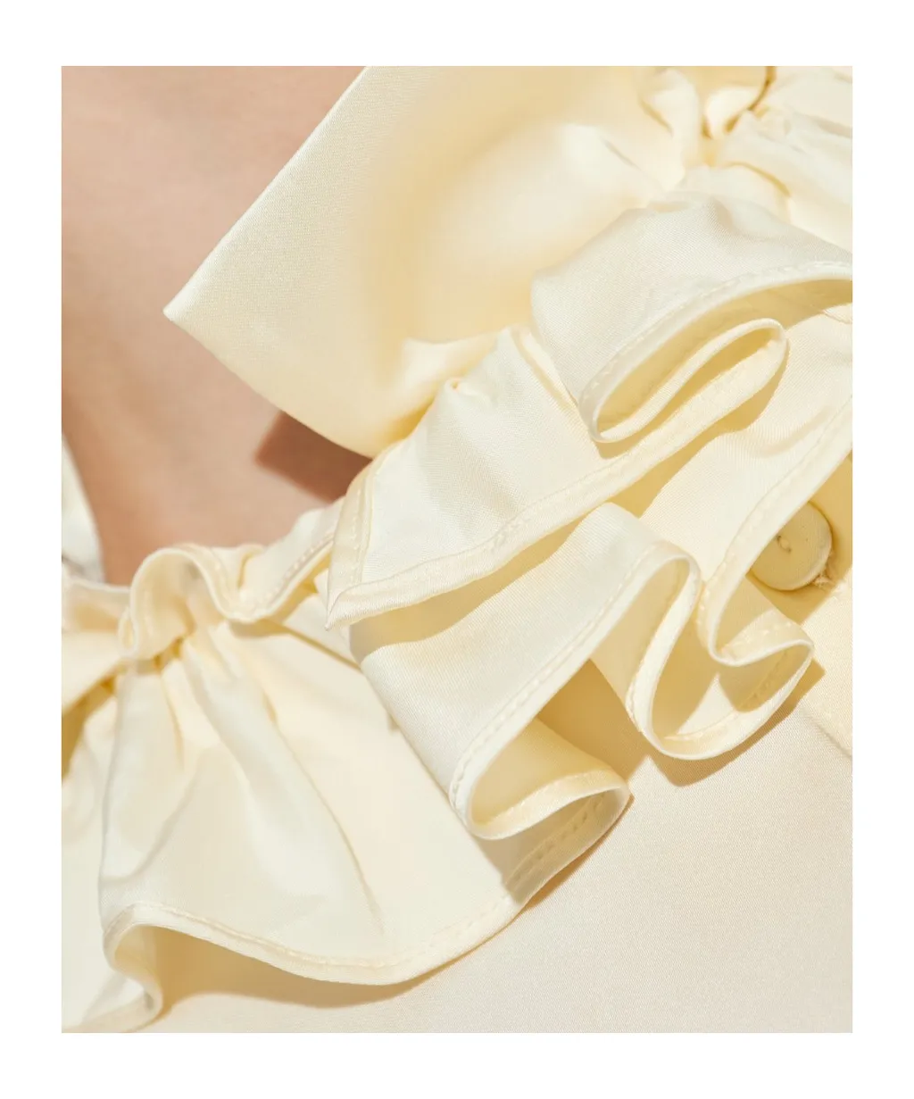 Ruffle Long Sleeved Shirt