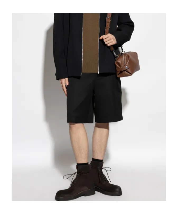 Straight-Leg Shorts