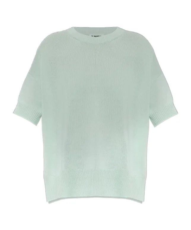 Short-Sleeved Knitted Top