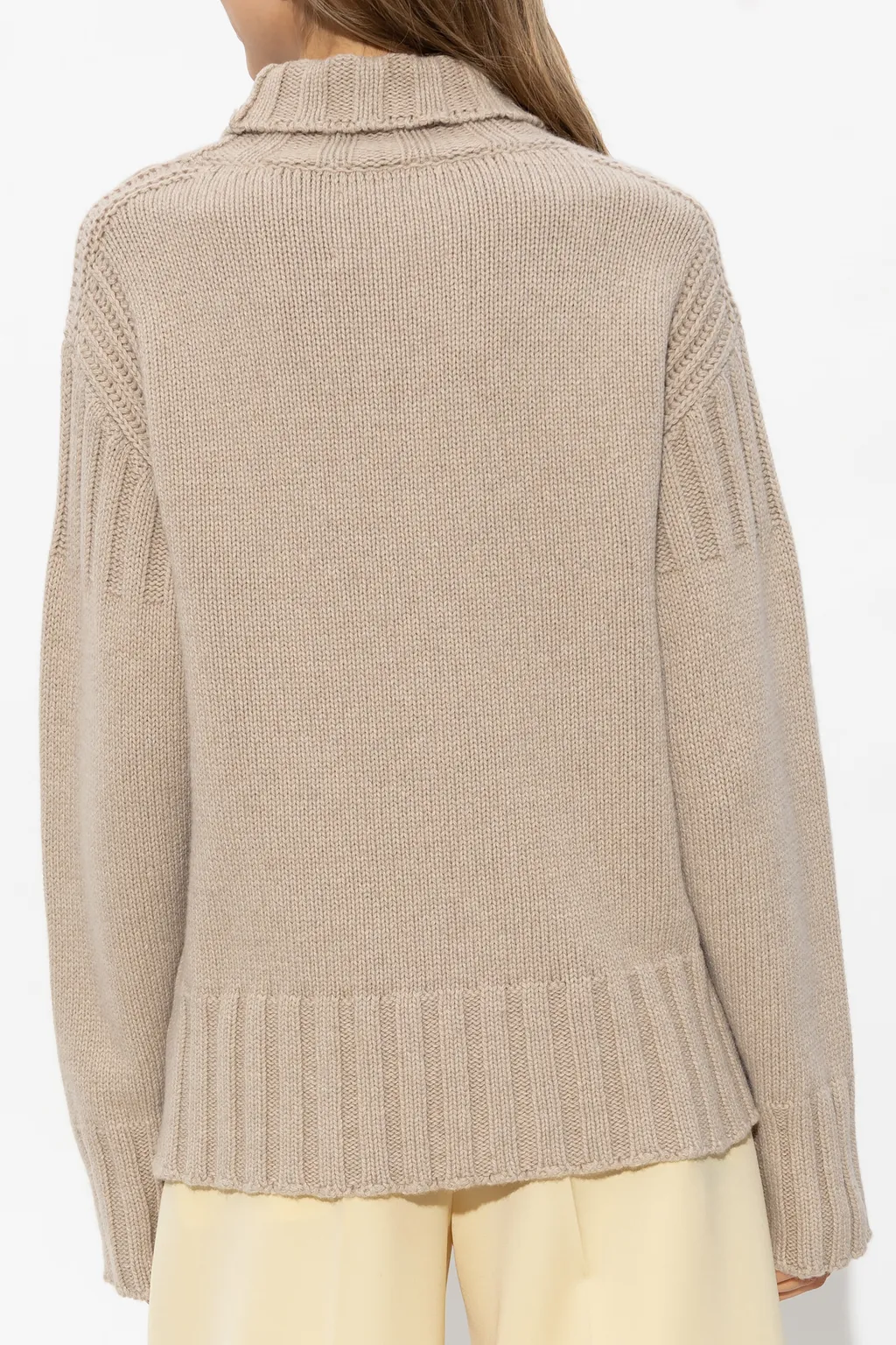 Roll-Neck Cashmere Jumper