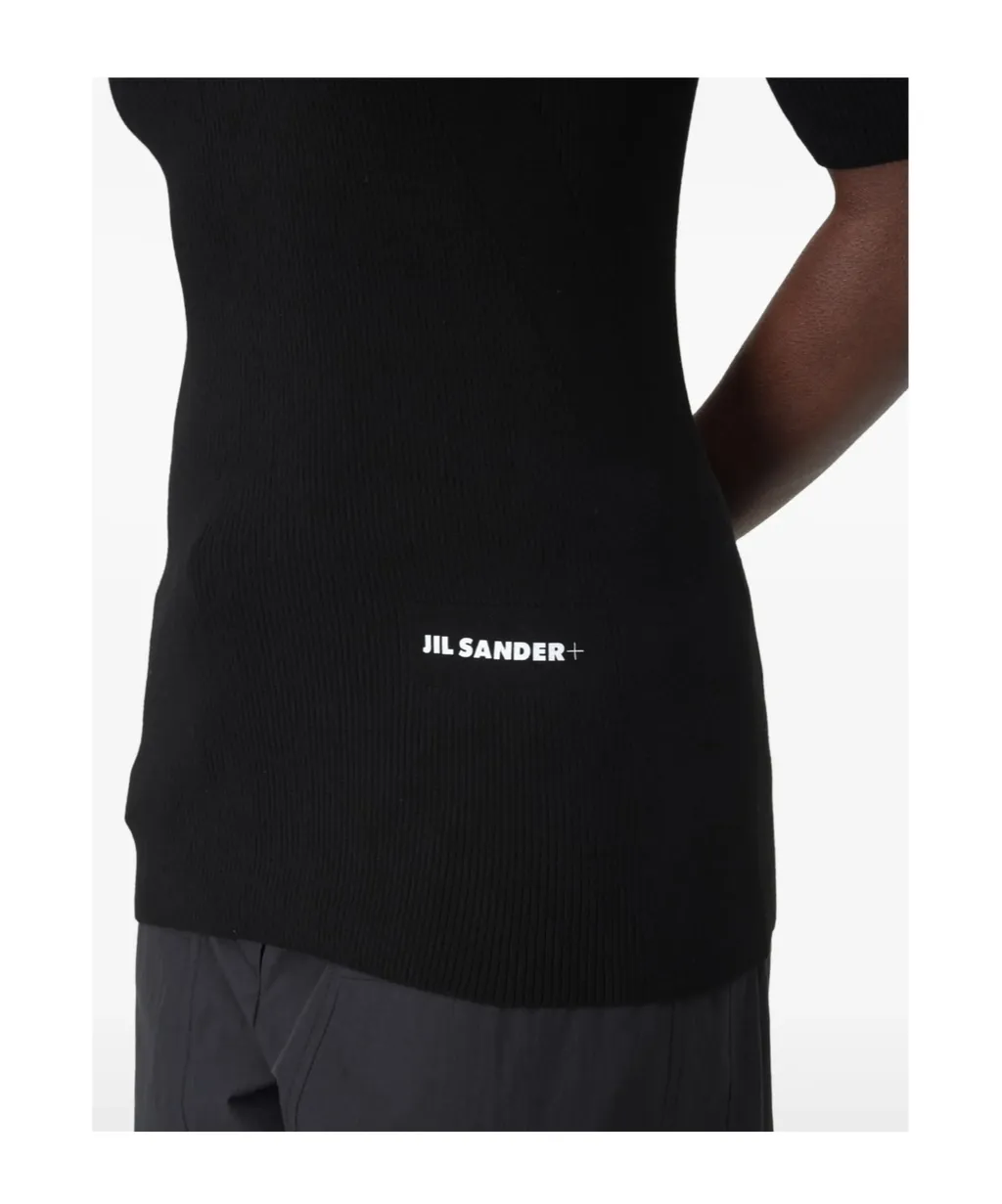 Ribbed Short-Sleeve T-Shirt