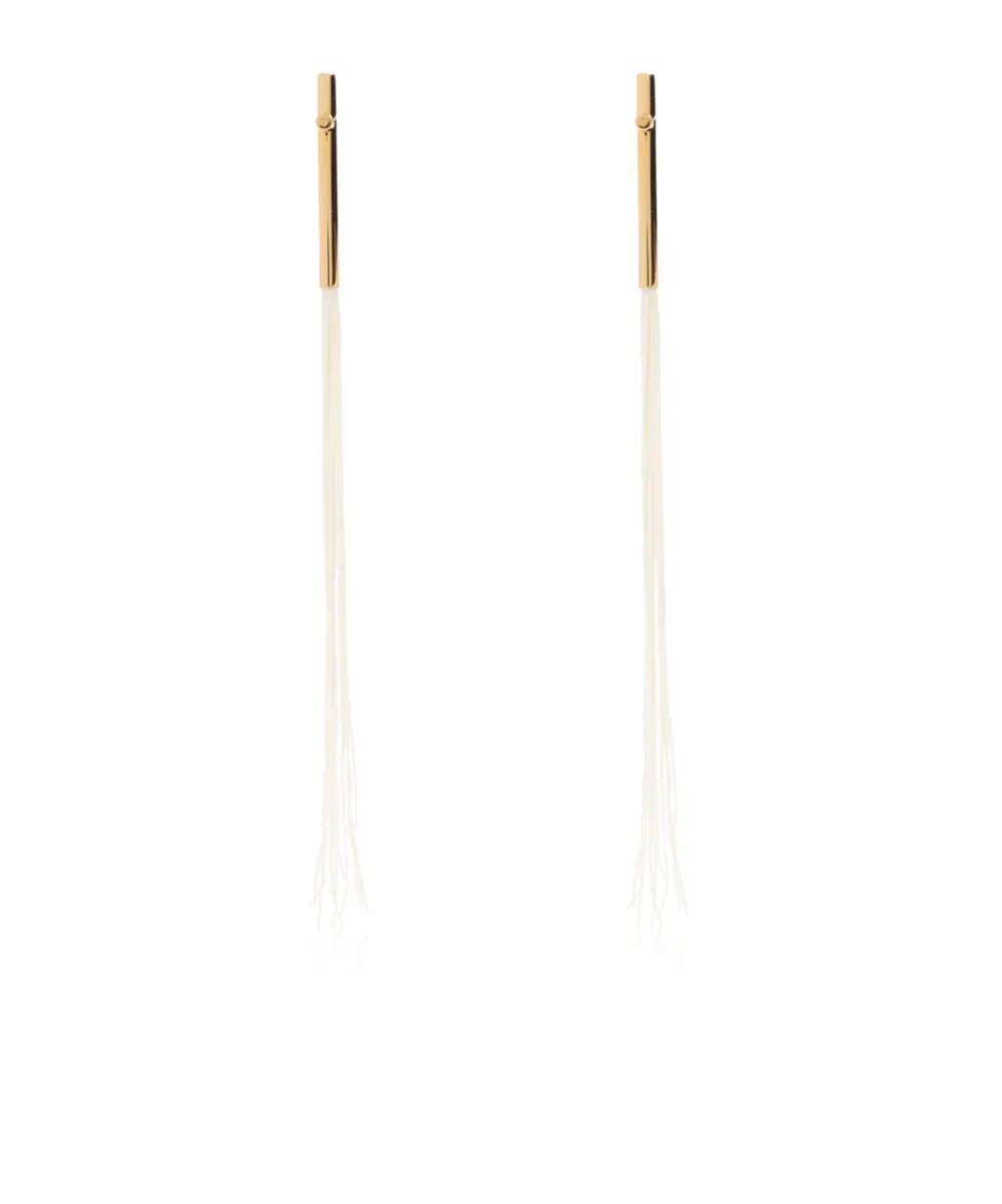 Tassel Embellished Earrings