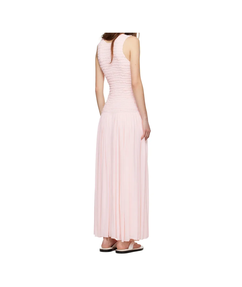 Shirred Maxi Dress