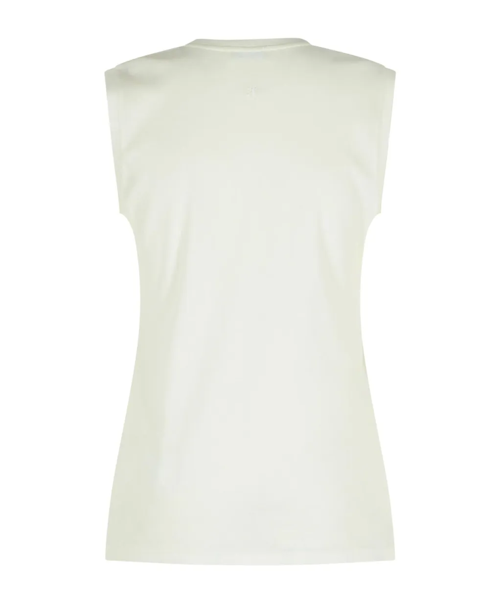 Logo Embroidered Top