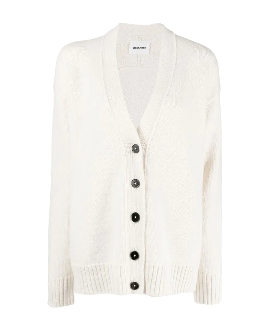 Button-Up Knitted Cardigan