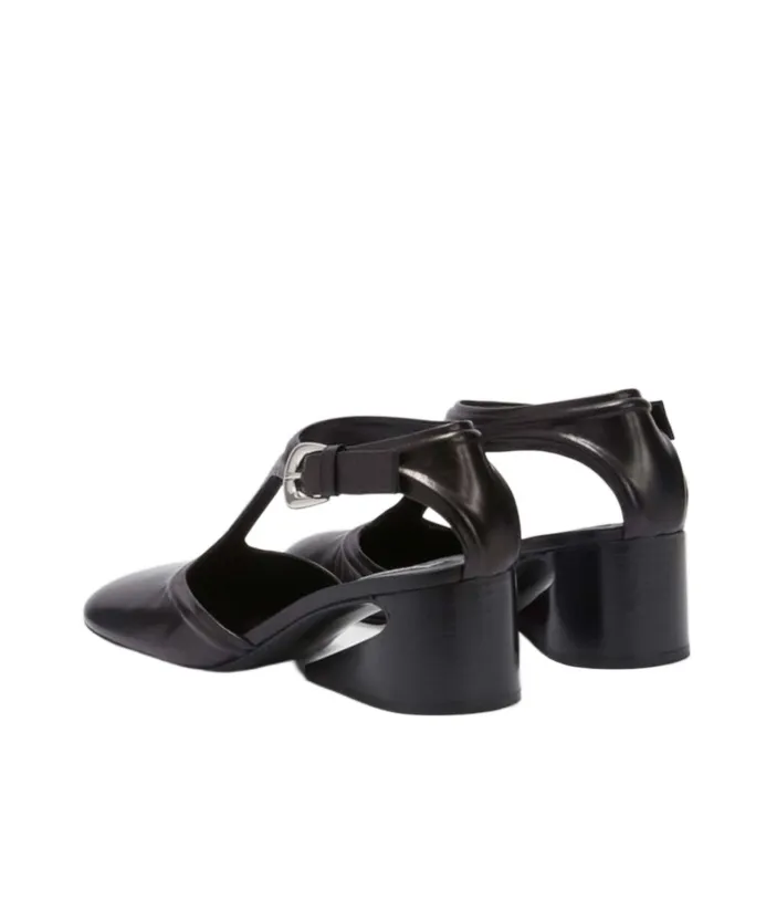 Mary Jane Buckled Pumps