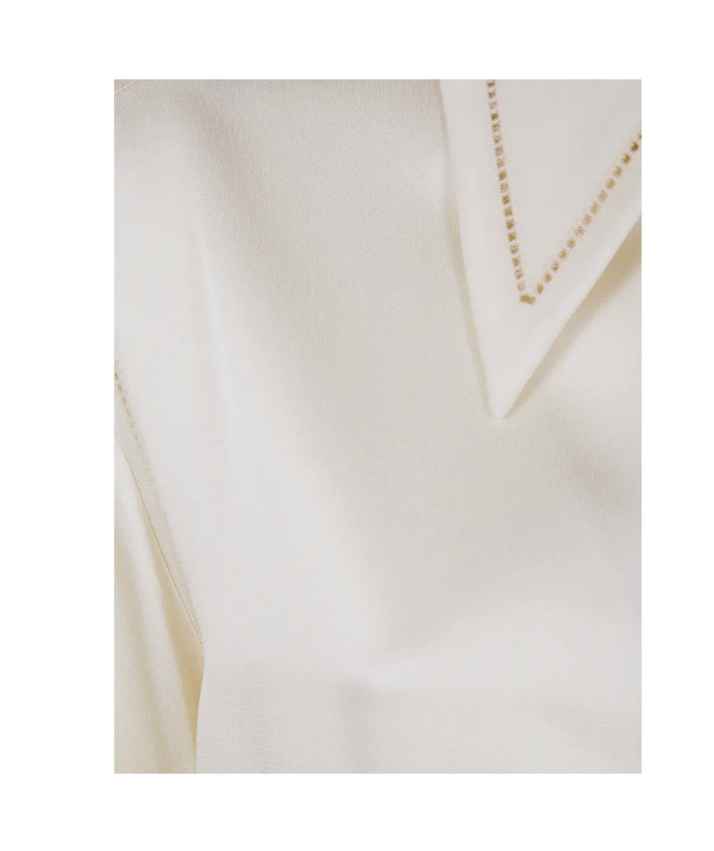 Satin Buttoned Shirt