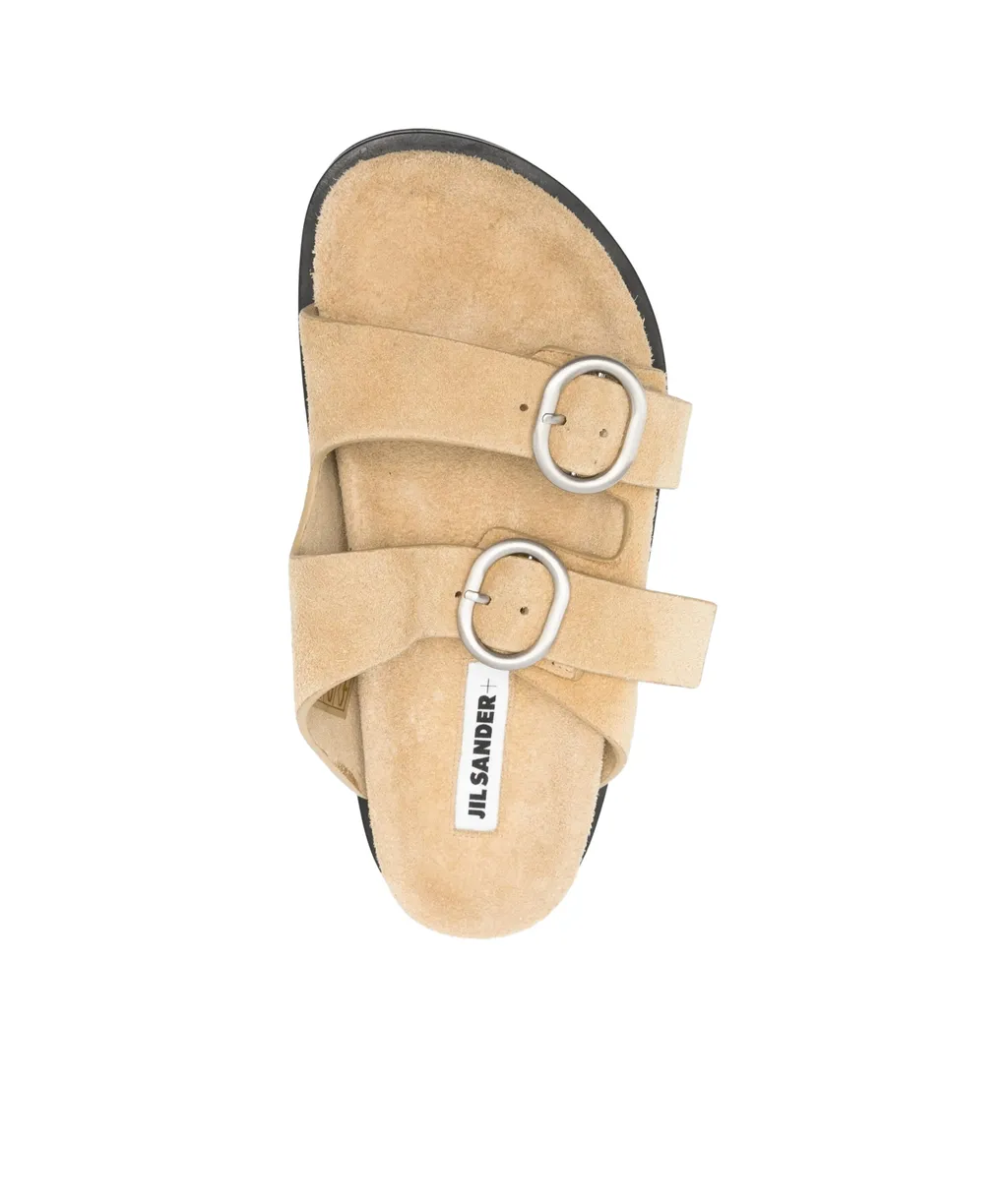Suede Slides