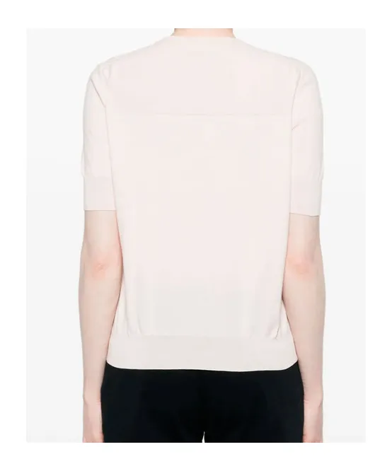 Fine-Knit T-Shirt