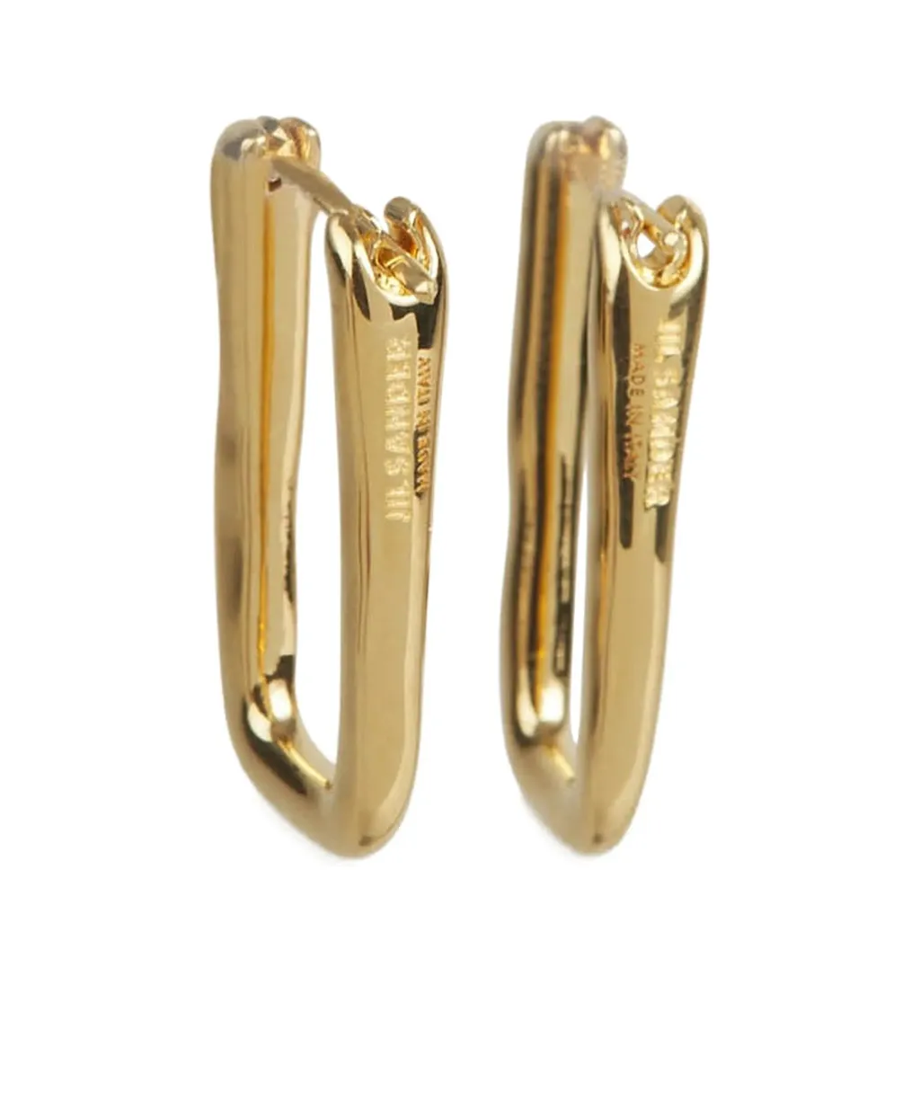 Logo-Engraved Earrings