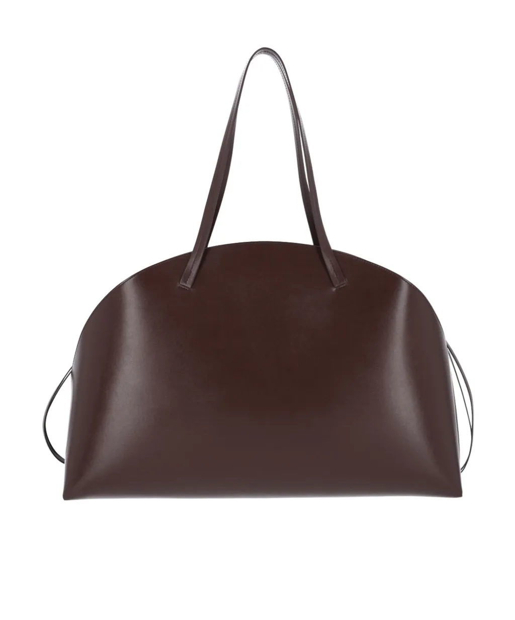 Logo Printed Drawstring Shoulder Bag