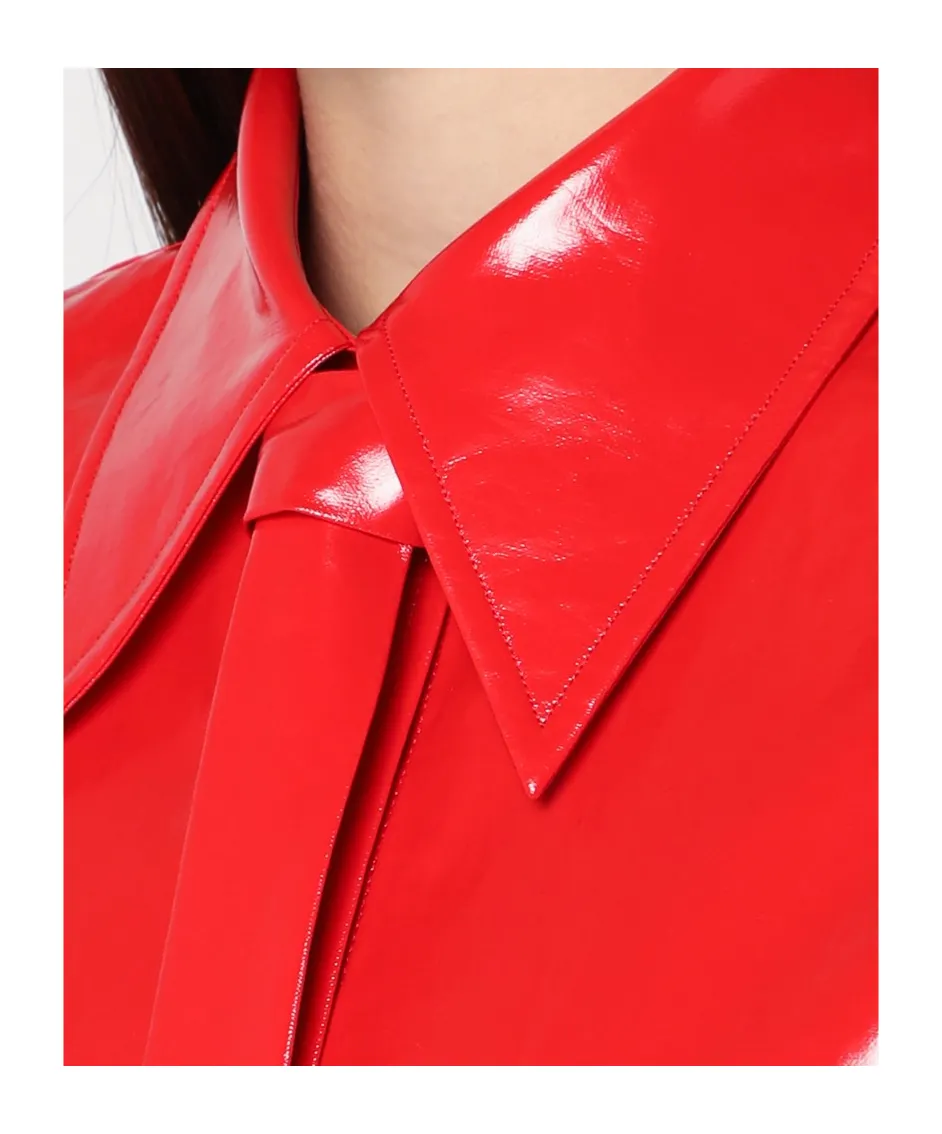 Tie-Detail Long Sleeved Shirt
