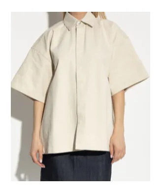 Poplin Logo Patch Shirt