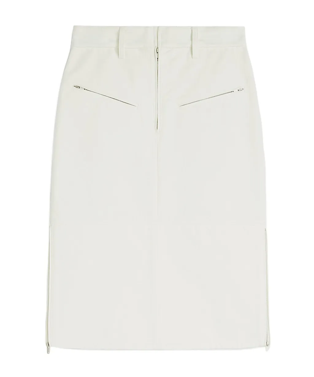 High-Waist Pencil Skirt