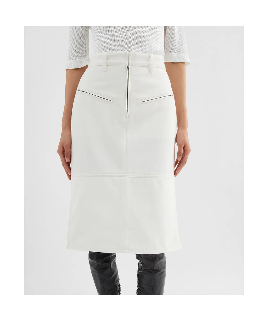 High-Waist Pencil Skirt