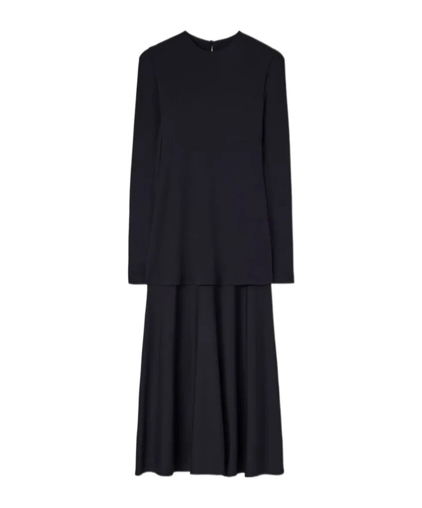 Flared Skirt Dress