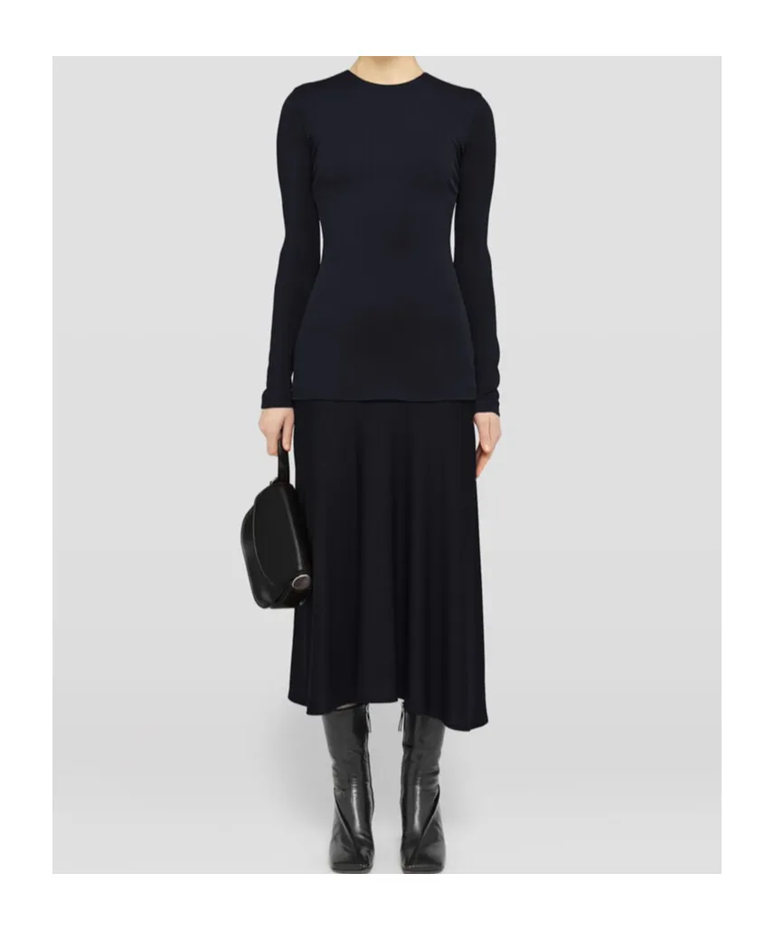 Flared Skirt Dress