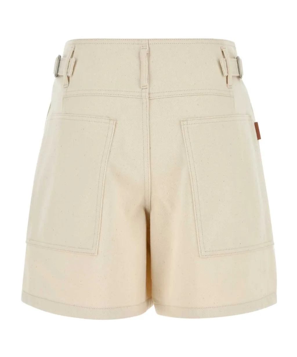 Denim Bermuda Shorts