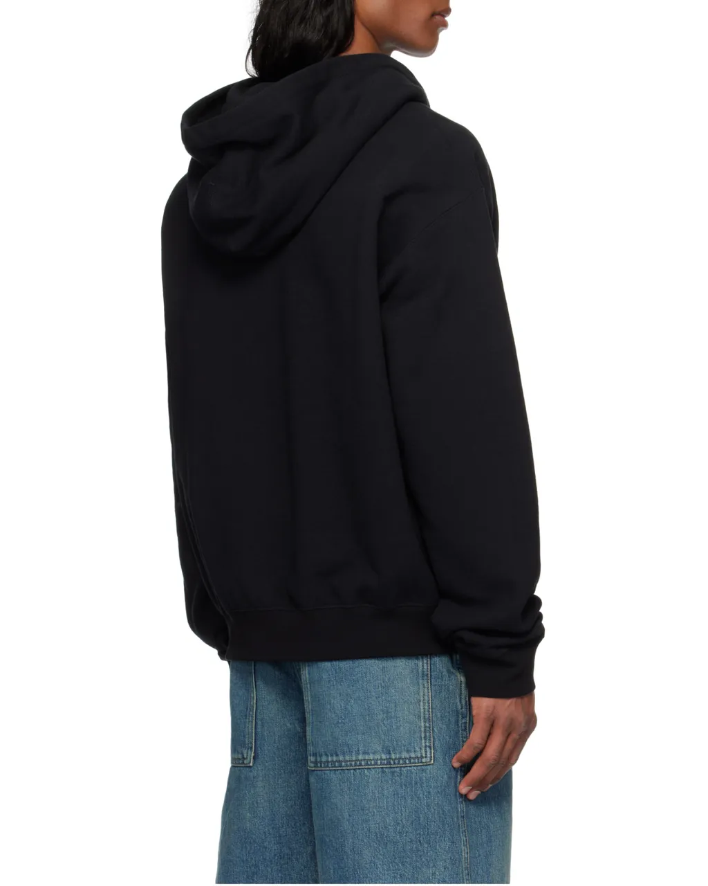 Oversized Fit Zipped Hoodie
