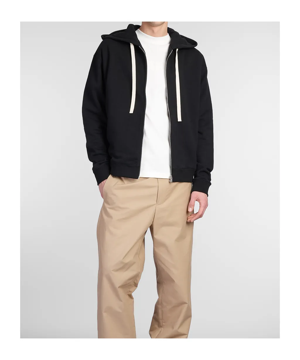 Oversized Fit Zipped Hoodie