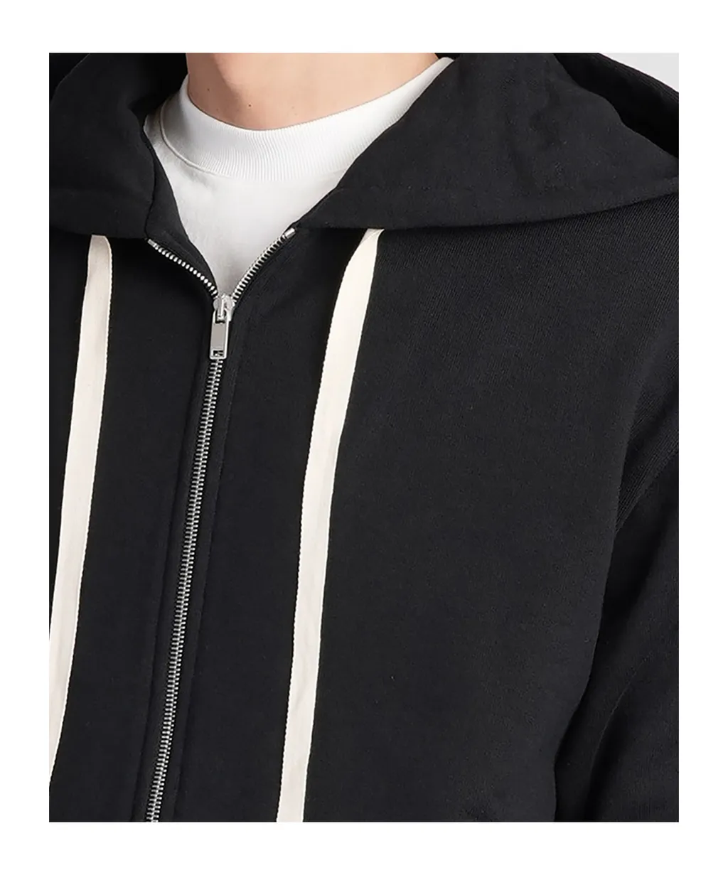 Oversized Fit Zipped Hoodie