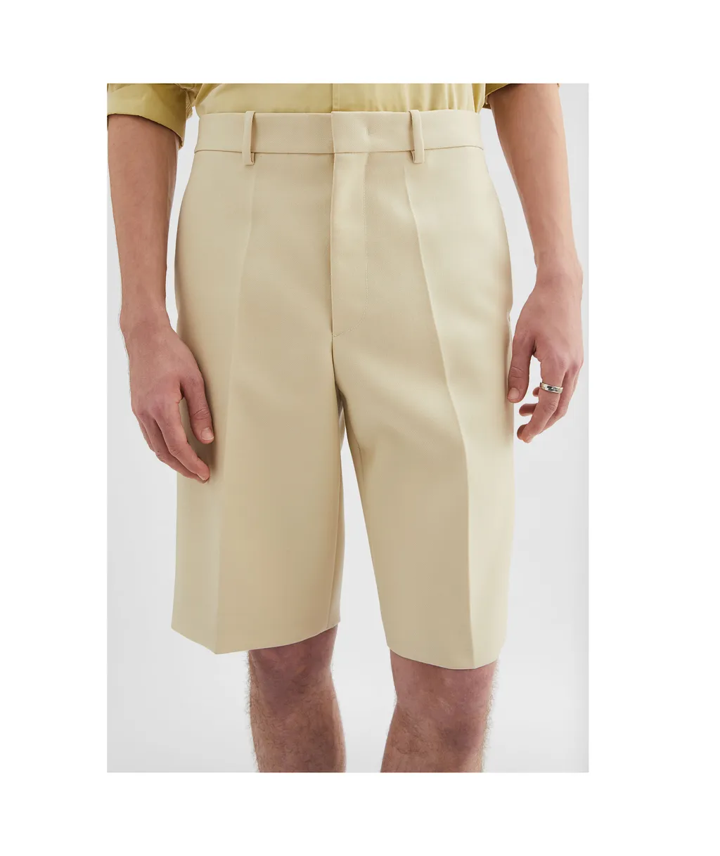 Pleat Detailed Tailored Shorts