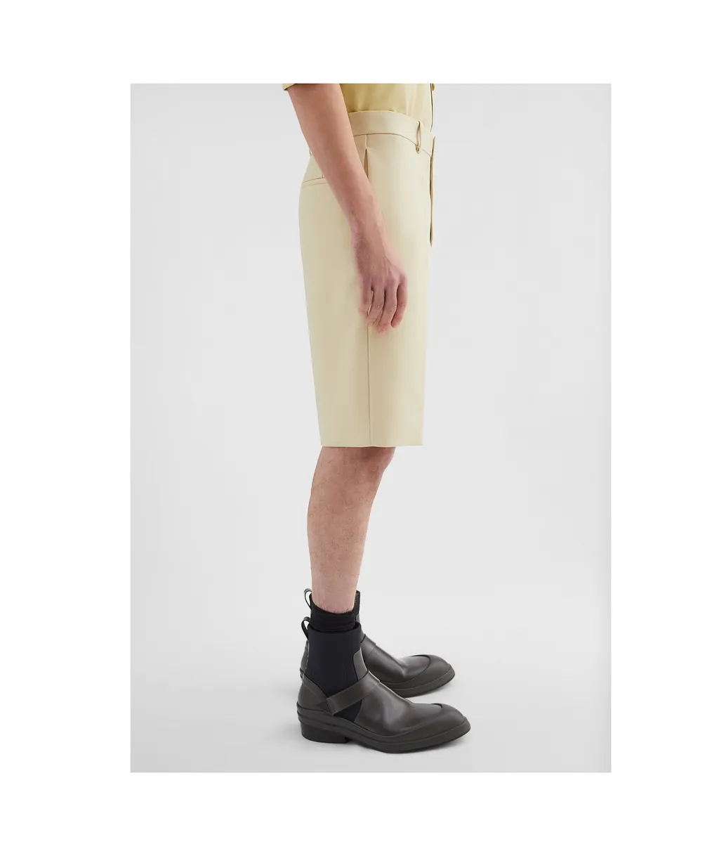 Pleat Detailed Tailored Shorts