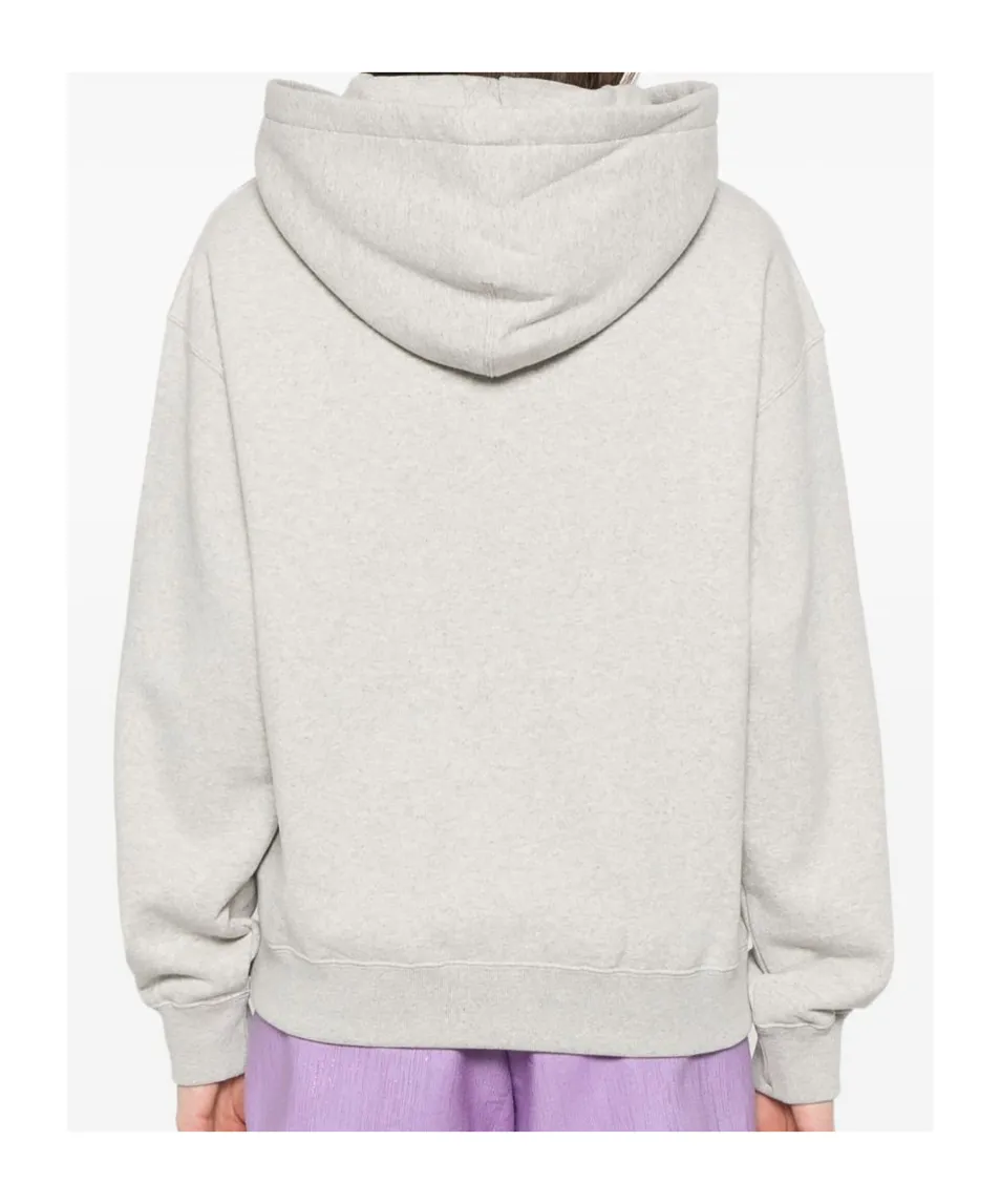 Long Sleeved Logo-Print Hoodie