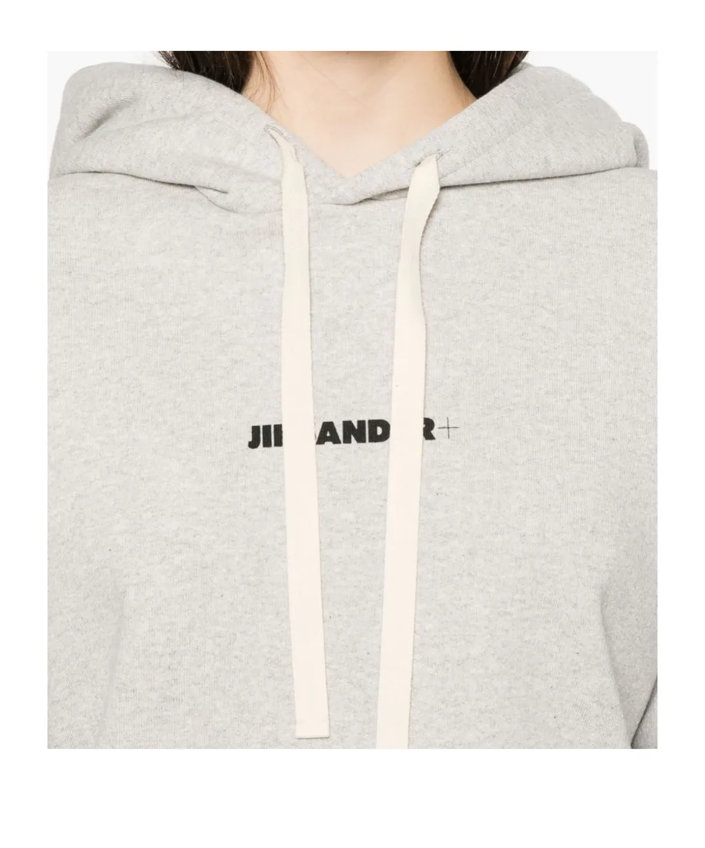 Long Sleeved Logo-Print Hoodie